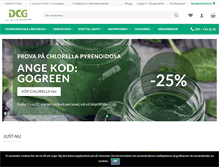 Tablet Screenshot of dcg.se